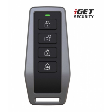 iGET SECURITY EP5 - dálkové ovládání (klíčenka) pro alarm M5, výdrž baterie až 5 let, 75020605