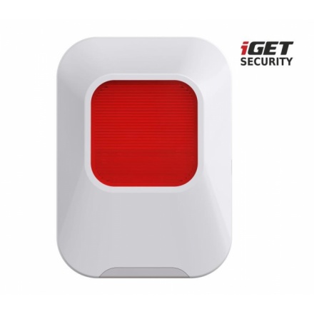 iGET SECURITY EP24 - vnitřní siréna napájená baterií + USB portem, pro alarm M5, EP24