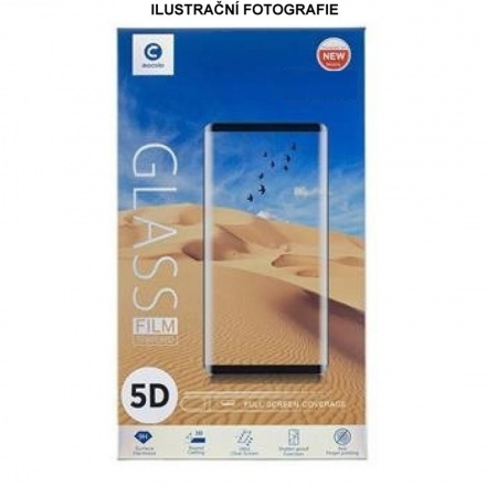 Mocolo 5D Tvrzené Sklo Black pro Samsung Galaxy A80, 8596311079610