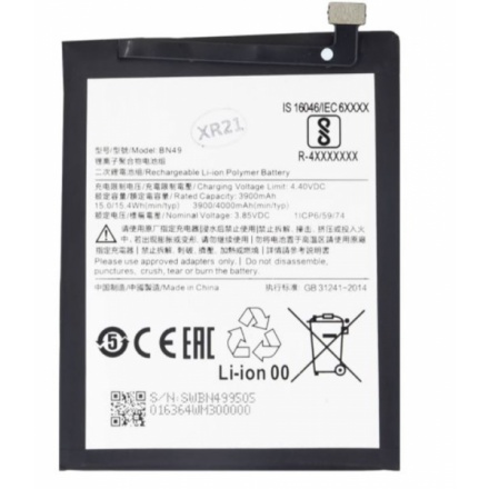 Xiaomi BN49 Baterie 4000mAh (OEM), 8596311163562