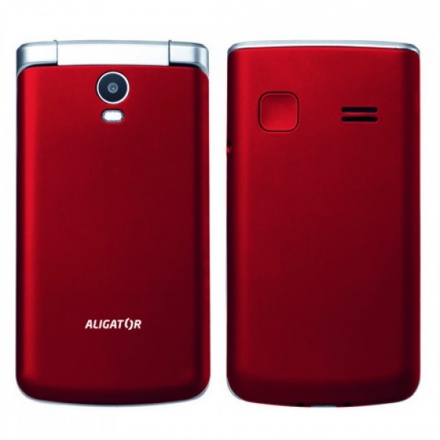 ALIGATOR V710 Senior červeno-stříbrný+st.nab., AV710RS