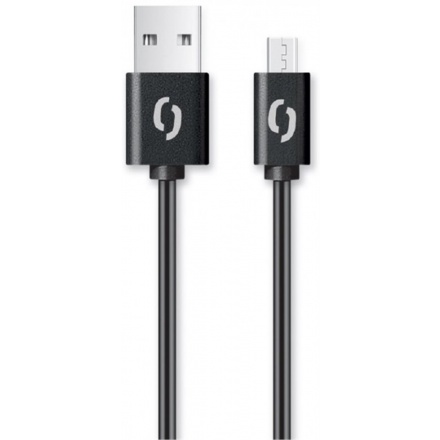 ALIGATOR Datový kabel 2A, Micro USB černý, DAKA001