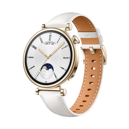 Huawei Watch GT 4/41mm/Gold/Elegant Band/White, AURORA-B19L