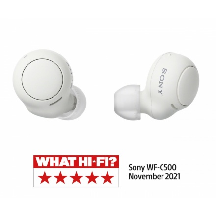 Sony True Wireless WF-C500,bílá, WFC500W.CE7