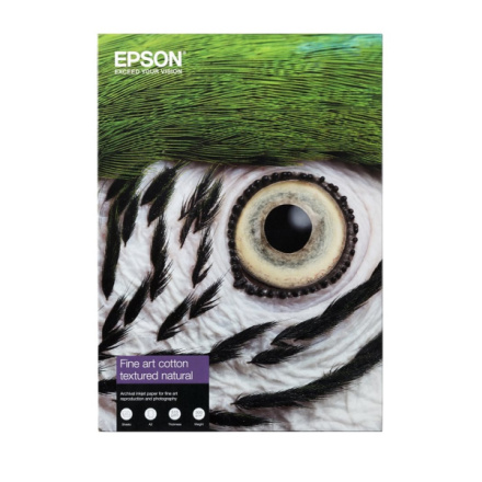 Epson Fine Art Cotton Textured Natural A4, 25 s., C13S450281