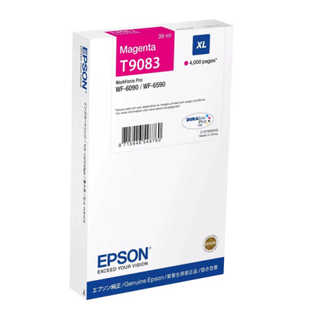 Epson Ink Cartridge XL Magenta, C13T90834N - originální