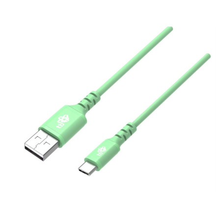 TB TOUCH Kabel TB USB-C 2m, zelený, AKTBXKUCMISI20Z