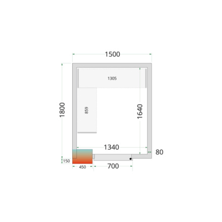 TEFCOLD CR 150x180x220, 44061