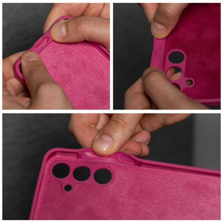 Case SILICONE 2mm for XIAOMI REDMI 13 4G pink 296717