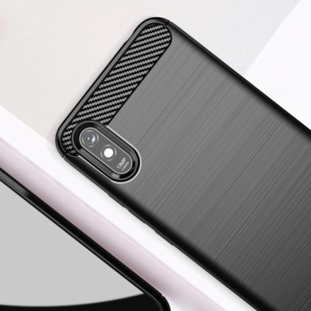 CARBON case for XIAOMI Redmi 9A / 9AT black 436773