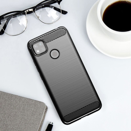 CARBON case for XIAOMI Redmi 9C black 436774