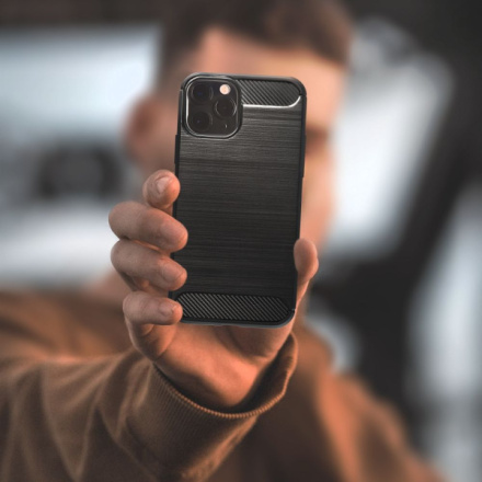 CARBON case for XIAOMI Redmi 9C black 436774