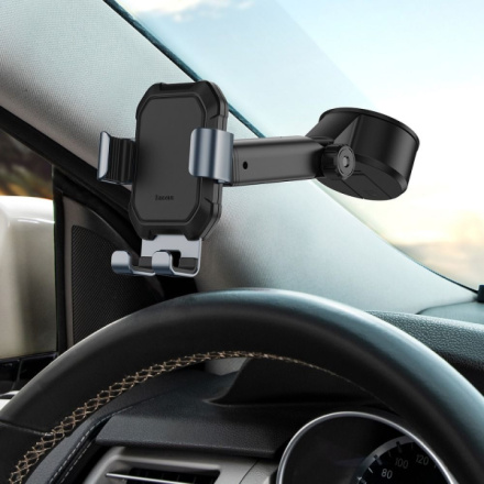 BASEUS gravity car holder for windshield / center console SUYL-TK01 black 445631