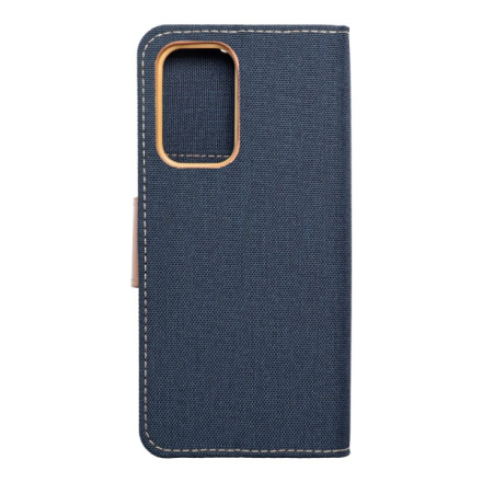 CANVAS Book case for SAMSUNG A33 5G navy blue 449657