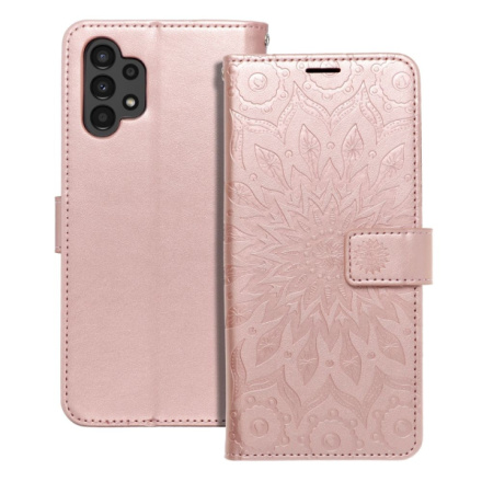 MEZZO Book case for SAMSUNG A13 4G mandala rose gold 450534