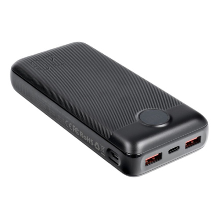 VEGER powerbank 20 000 mAh PD QC3.0 2A 20W L20S (VP2039PD / W2039PD) black 521361