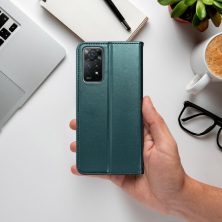 SMART MAGNETO Book case for XIAOMI Redmi Note 11 / 11S dark green 582021