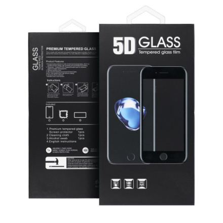 5D Full Glue Tempered Glass - for Xiaomi Redmi 10C / 12C black 583017