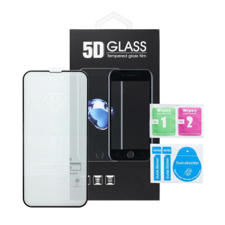 5D Full Glue Tempered Glass - for Xiaomi Redmi 10C / 12C black 583017