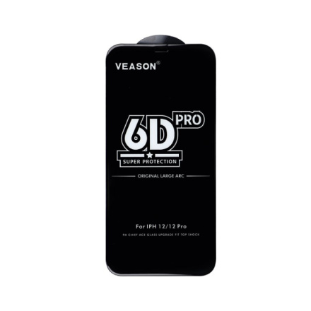 6D Tvrzené sklo 9H Pro Veason Glass - for Samsung Galaxy S22 / S23 black, 584272