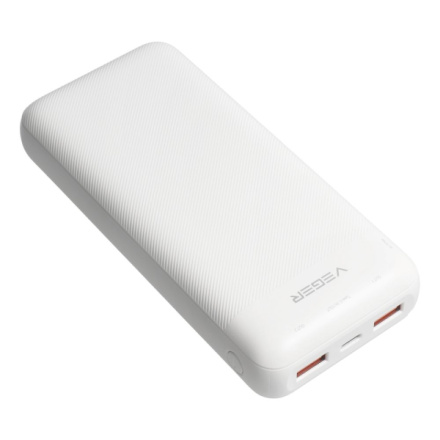 VEGER powerbank 20 000 mAh PD QC3.0 2A20W L20S (VP2039PD / W2039PD) white 586138