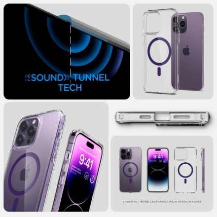 SPIGEN Ultra Hybrid Mag for IPHONE 14 PRO MAX deep purple 586977