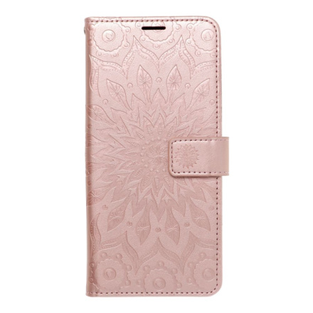 MEZZO Book case for SAMSUNG A54 5G mandala rose gold 590117