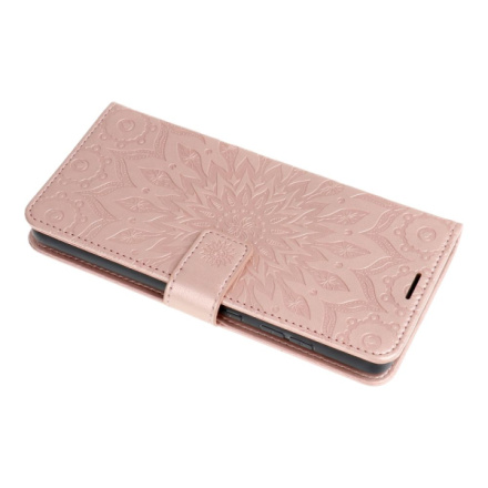 MEZZO Book case for SAMSUNG A54 5G mandala rose gold 590117