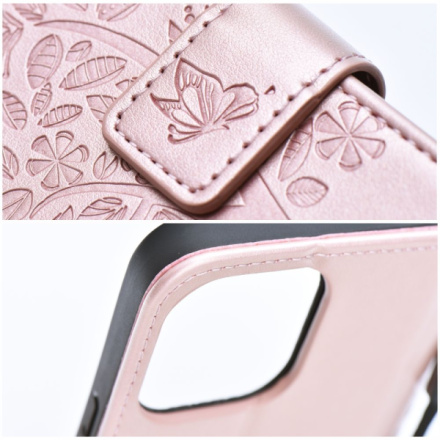 MEZZO Book case for SAMSUNG A54 5G mandala rose gold 590117