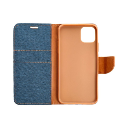 CANVAS Book case for XIAOMI Redmi Note 12 5G navy blue 591373