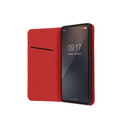 SMART PRO Book leather case for XIAOMI Redmi Note 12 4G / POCO M6 Pro 4G claret 591384