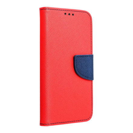 Fancy Book case for  XIAOMI Redmi NOTE 12 PRO 5G red / navy 591544