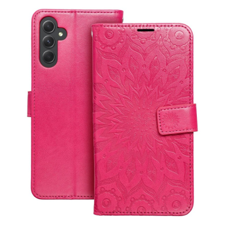 MEZZO Book case for SAMSUNG A14 4G / A14 5G  mandala magenta 592024