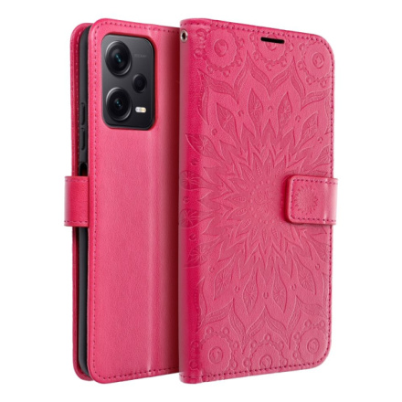 MEZZO Book case for XIAOMI Redmi Note 12 Pro Plus 5G mandala magenta 592038