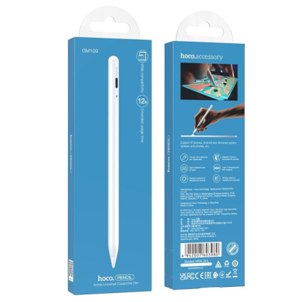 HOCO active universal capacitive pen GM107 white 593016