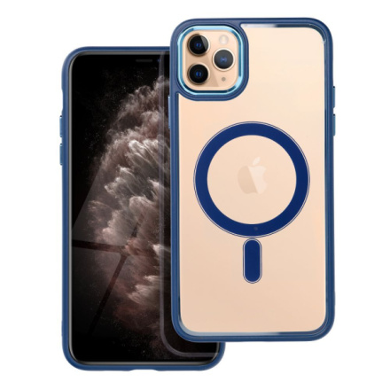 COLOR EDGE MAG COVER case compatible with MagSafe for IPHONE 11 Pro Max navy blue 593864