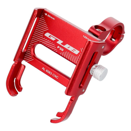 GUB bike holder for mobile phone P30 Aluminium red 594283