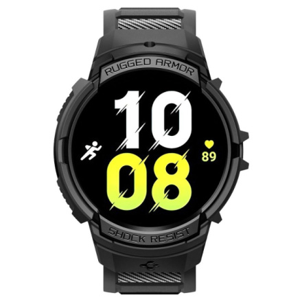 SPIGEN case RUGGED ARMOR ”PRO” for SAMSUNG Galaxy Watch 6 (40 mm) matte black 594483