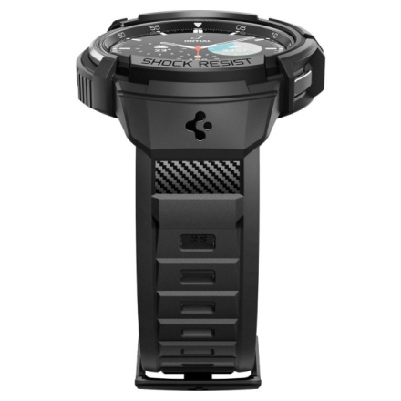 SPIGEN case RUGGED ARMOR ”PRO” for SAMSUNG Galaxy Watch 6 Classic (43 mm) matte black 594484