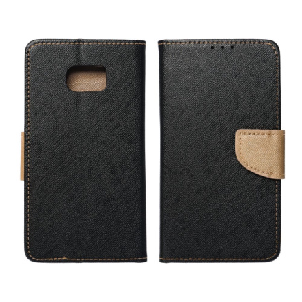 FANCY Book case for SAMSUNG A35 black / gold 597808