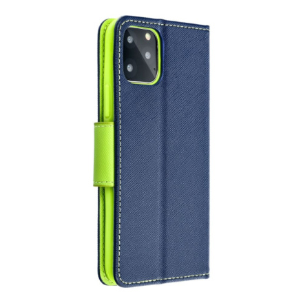 FANCY Book case for SAMSUNG A55 navy / lime 597812