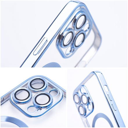 ELECTRO MAG COVER case compatible with MagSafe for SAMSUNG S24 Plus blue 600255