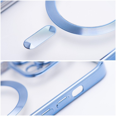 ELECTRO MAG COVER case compatible with MagSafe for SAMSUNG S24 Plus blue 600255