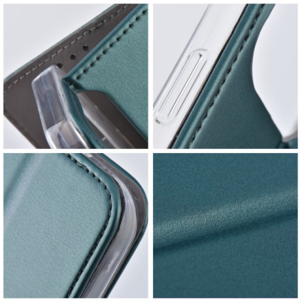 Smart Magneto book case for XIAOMI REDMI NOTE 13 PRO 4G dark green 601190