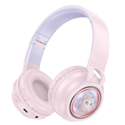 HOCO wireless headphones W50 pink 601445