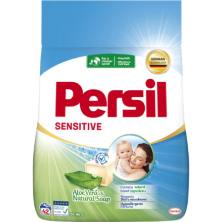 Persil Sensitive prací prášek, 42 praní, 2,52 kg