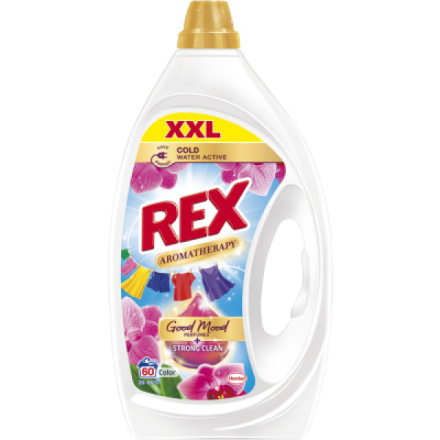 Rex Aromatherapy Orchid Color prací gel, 2,7 l, 60 dávek