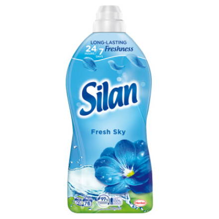 Silan aviváž Fresh Sky 76 praní, 1672 ml