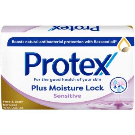 Protex Sensitive tuhé antibakteriální mýdlo, 90 g