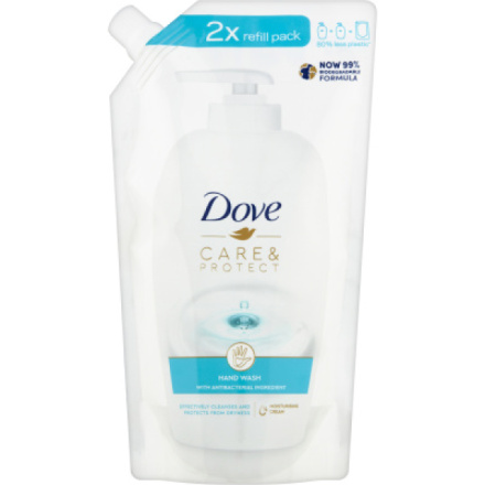 Dove tekuté mýdlo Care & Protect náplň, 500 ml